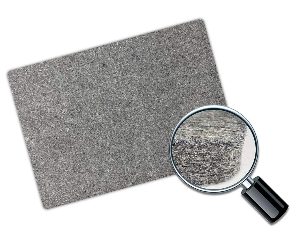 Wool Pressing Mat for Quilting 17”x24” - 100% Wool Heat Press Pad for Quilters Ironing