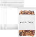 6" X 9" Zip Top Resealable Bags With Writable White Block (1000 Count)