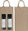 Double Wine Gift Bag with Window for Party & Travel