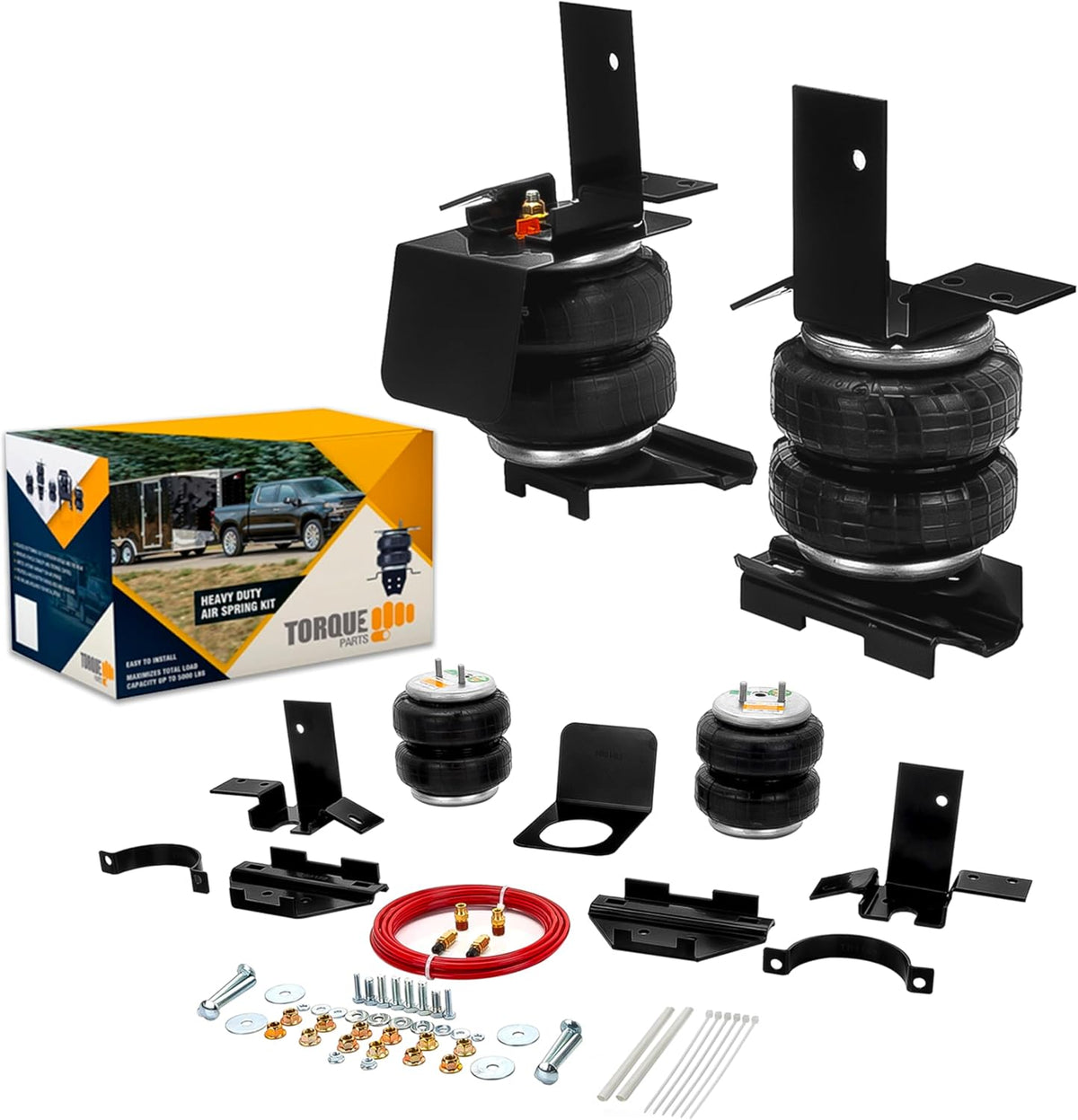 Torque Air Suspension Bag Kit for 92-99 GMC Chevy Suburban 1500 2500