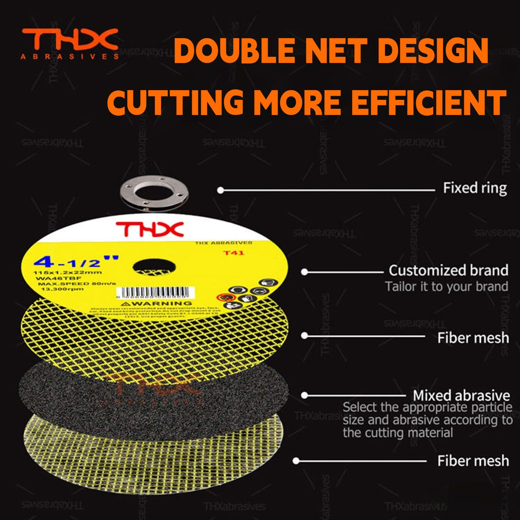 THX 6 Inch Cut Off Wheel,Long-Lasting Thin Cutting Wheel,12 Pack