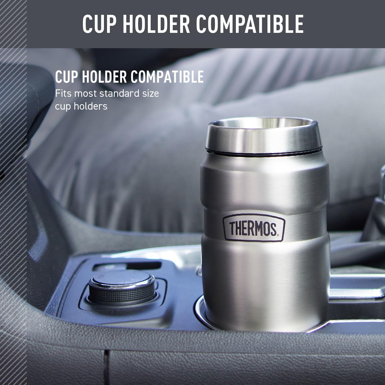 Stainless King Vacuum-Insulated Stainless Steel Tumbler - 16oz, Midnight Blue - Insulated Coffee Tumbler for Hot &
