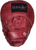 Curved Boxing Pads Focus Mitts for Women - Premium Leather Hook and Jab Target Hand Pads