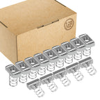 GZBEVITAR Strut Channel Nuts 1/2"-13 with Standard Spring (120 Pcs)