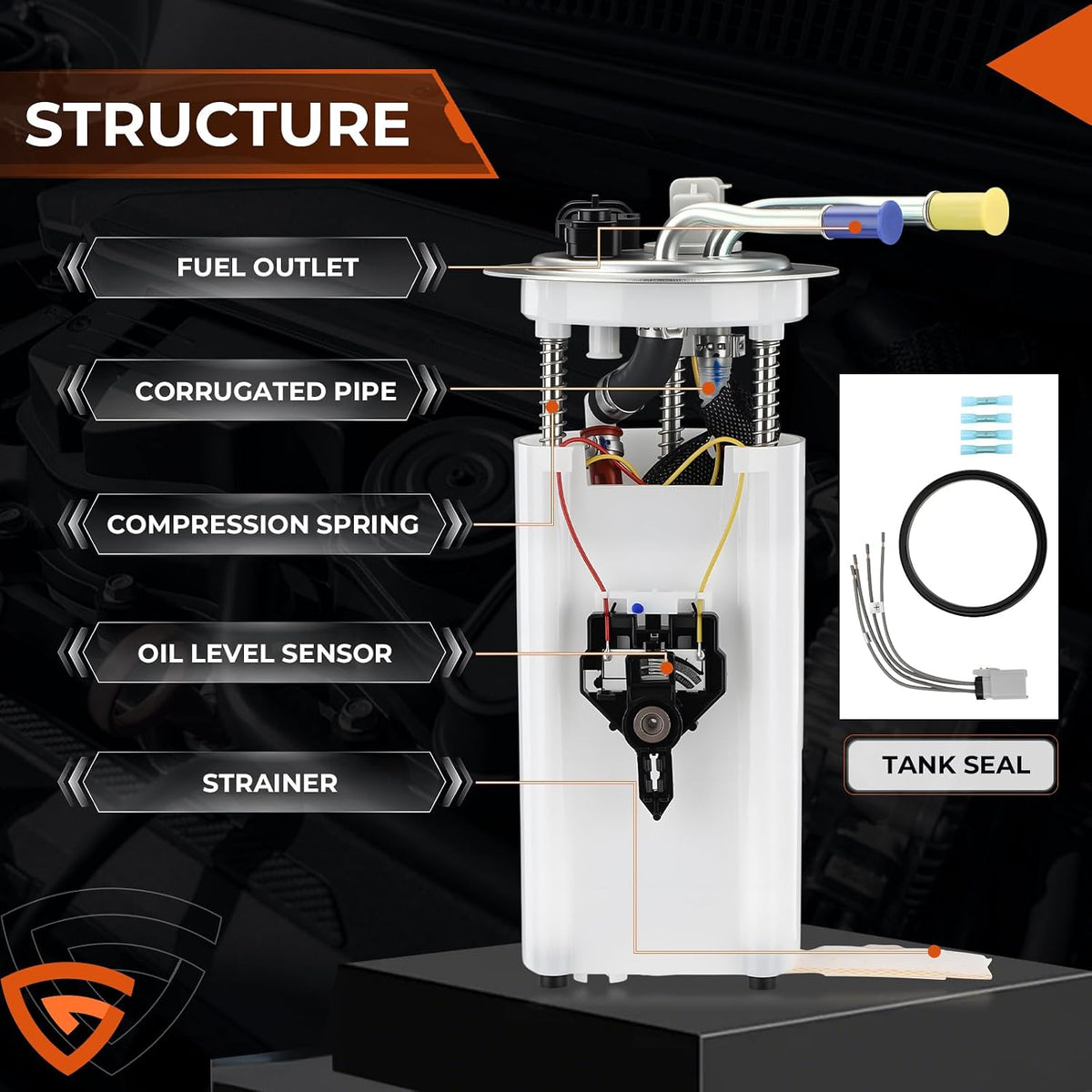 Electric Fuel Pump Fit for Chevy Tahoe GMC Yukon 5.3L