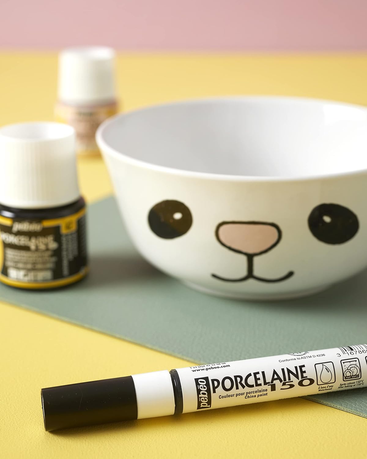 Porcelaine 150, China Paint Fine Tip Marker - Anthracite Black (021009)