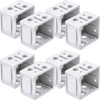 8 Pcs 1 Inch Mini Blind Bracket Replacement Plastic Headrail Mounting
