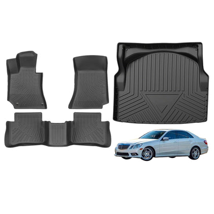 Floor Mats & Cargo Liner Fit for Mercedes-Benz E-Class W212 Sedan 2010-2016
