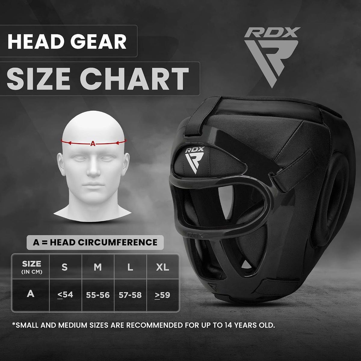 Boxing Headgear MMA Muay Thai, Removable Face Grill, Head Gear for Sparring Grappling Martial Arts Kickboxing