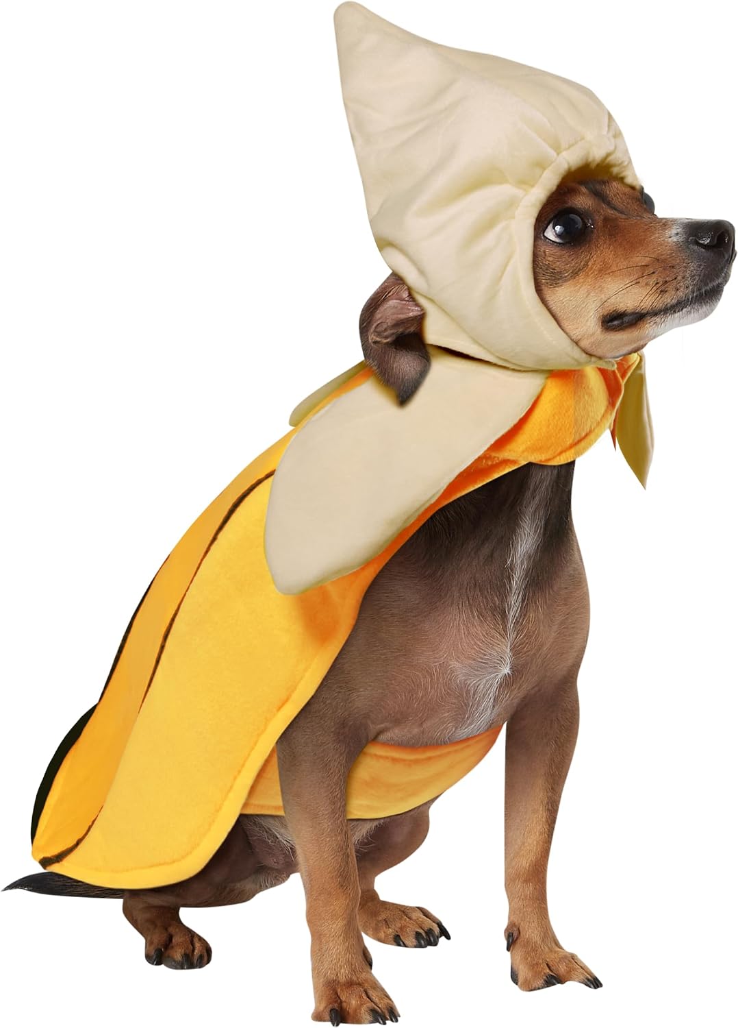 Banana Pet Costume for Dogs or Cats, XL