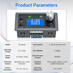 BANRIA PWM DC Motor Speed Controller, 12V–30V 10A Variable Speed Regulator