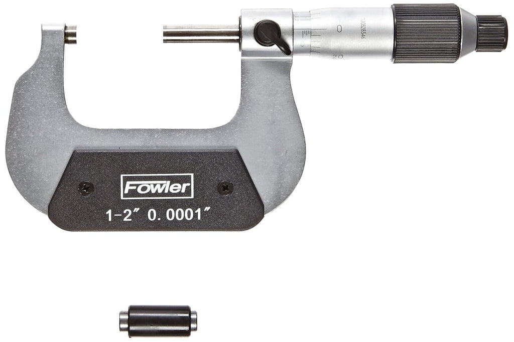 Fowler 52-229-202-0, Swiss-Style Outside Micrometer with 1-2" Measuring Range