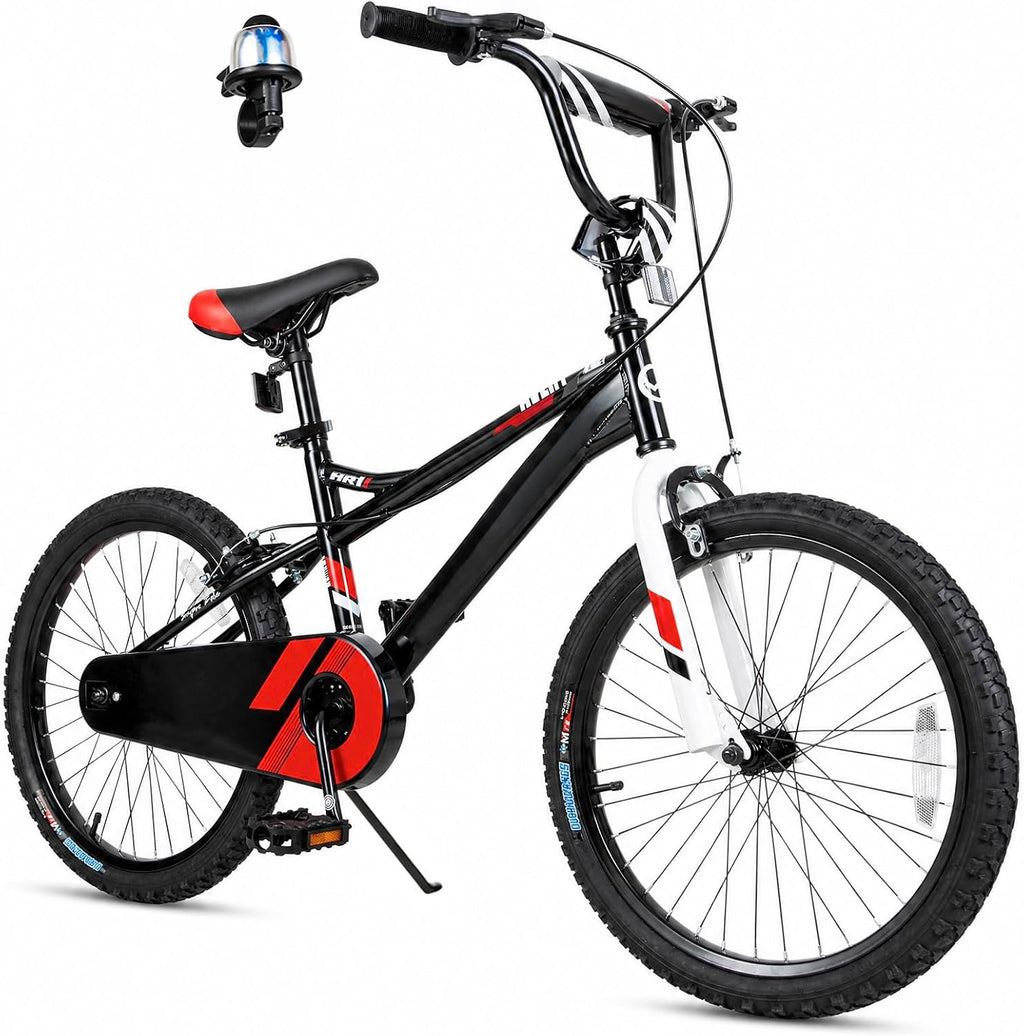 20 Inch Kids Bike Boy Girl Child Bicycle Beginner Rider Ages 3-13 | Hand Brakes, Coaster Brake, Adjustable Seat and