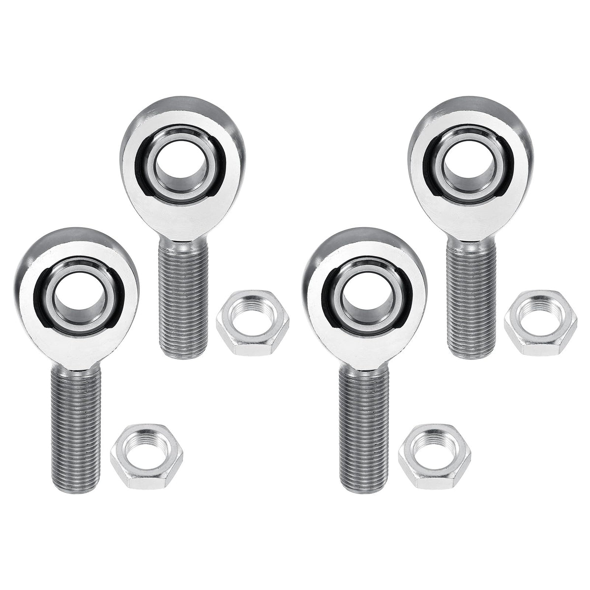 uxcell XM10+XML10 Joint Rod Ends Kit 5/8" Bore - 2Pair (Left+Right, 4Pcs)
