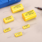 MECCANIXITY 2Pcs 33uF High-Frequency Divider Capacitor 250V