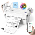 Shipping Label Printer, Bluetooth Thermal 4x6 Label Printer White