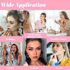 Upgrade 206pcs Disposable Makeup Applicators Kit, Mascara brush/Lip Applicators/Micro Applicator Brushes/Dual Sides