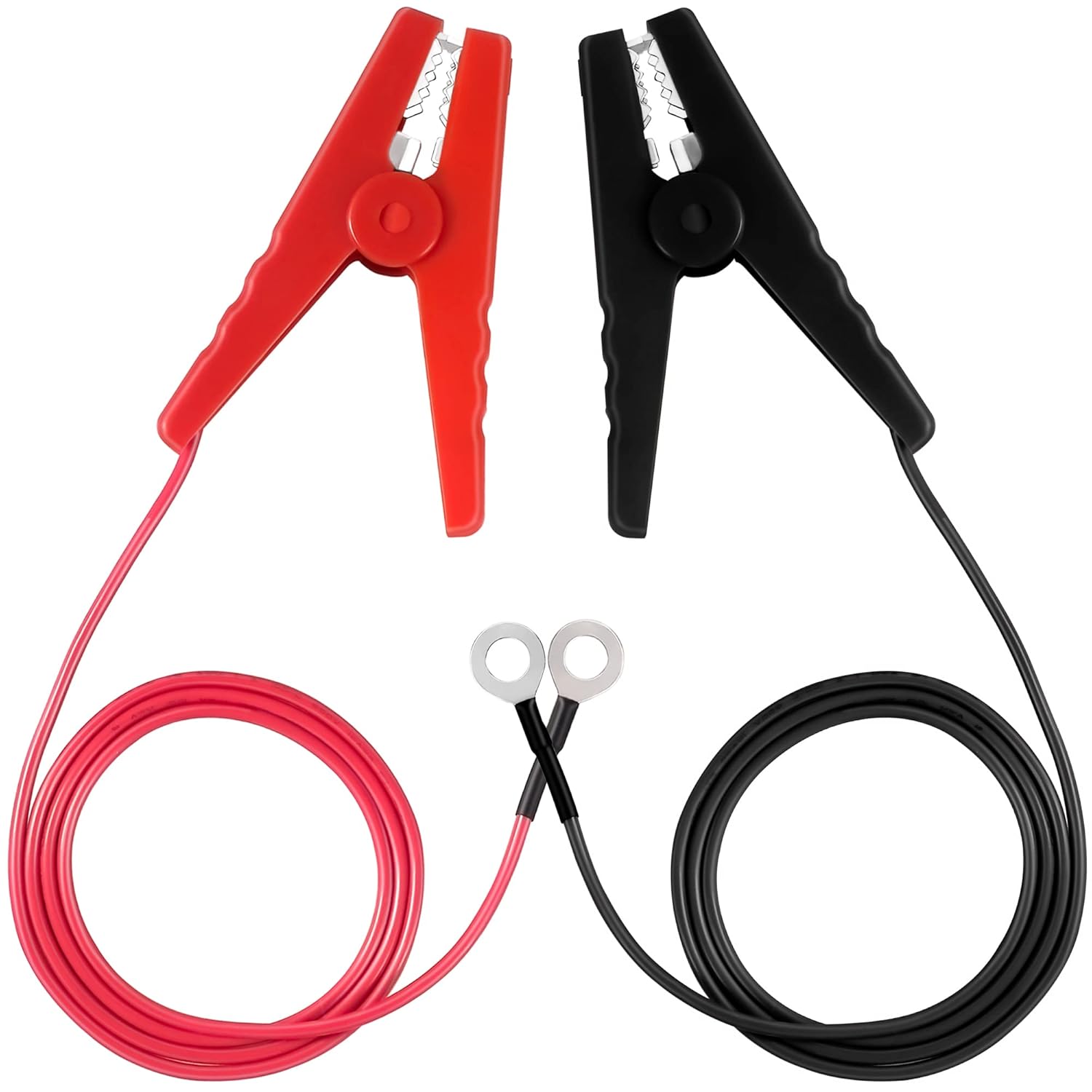 Electric Fence Lead Wire Connector, 18AWG Alligator Clip Set, 3Ft