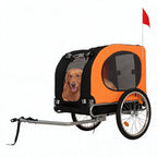 Large Dog Bike Trailer,Jogging Stroller,16" Wheels
