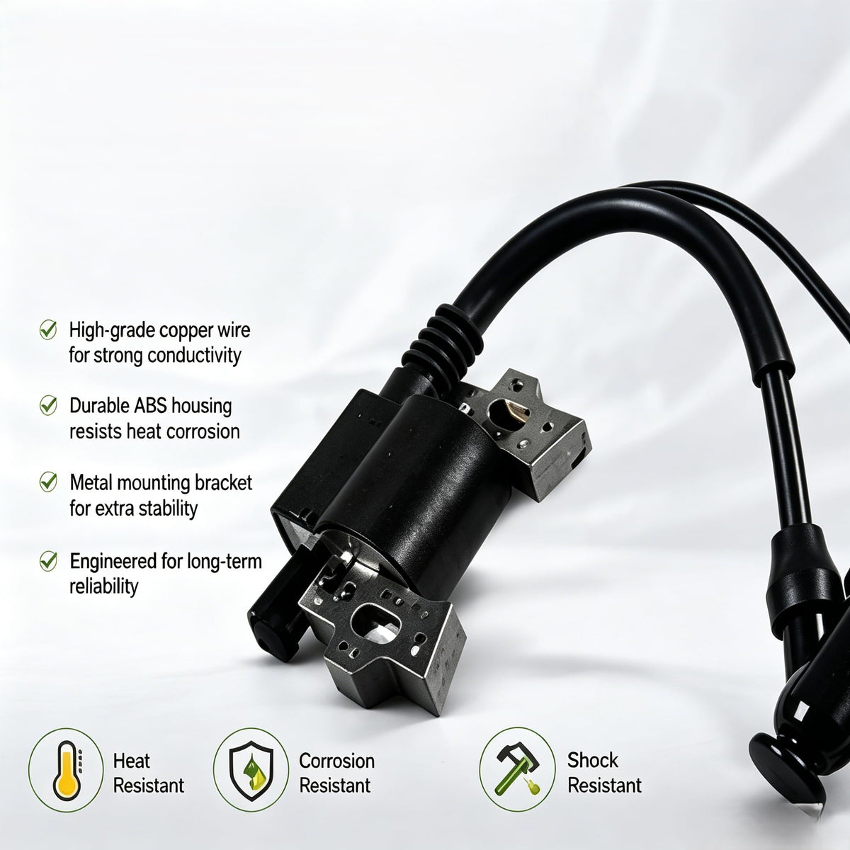 Compatible with M.C. lawn mower ignition coils