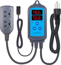 Humidity Controller IHC200 Humidistat for Mushroom Greenhouse | Pre Wired Outlet Dual Stage for Humidifier
