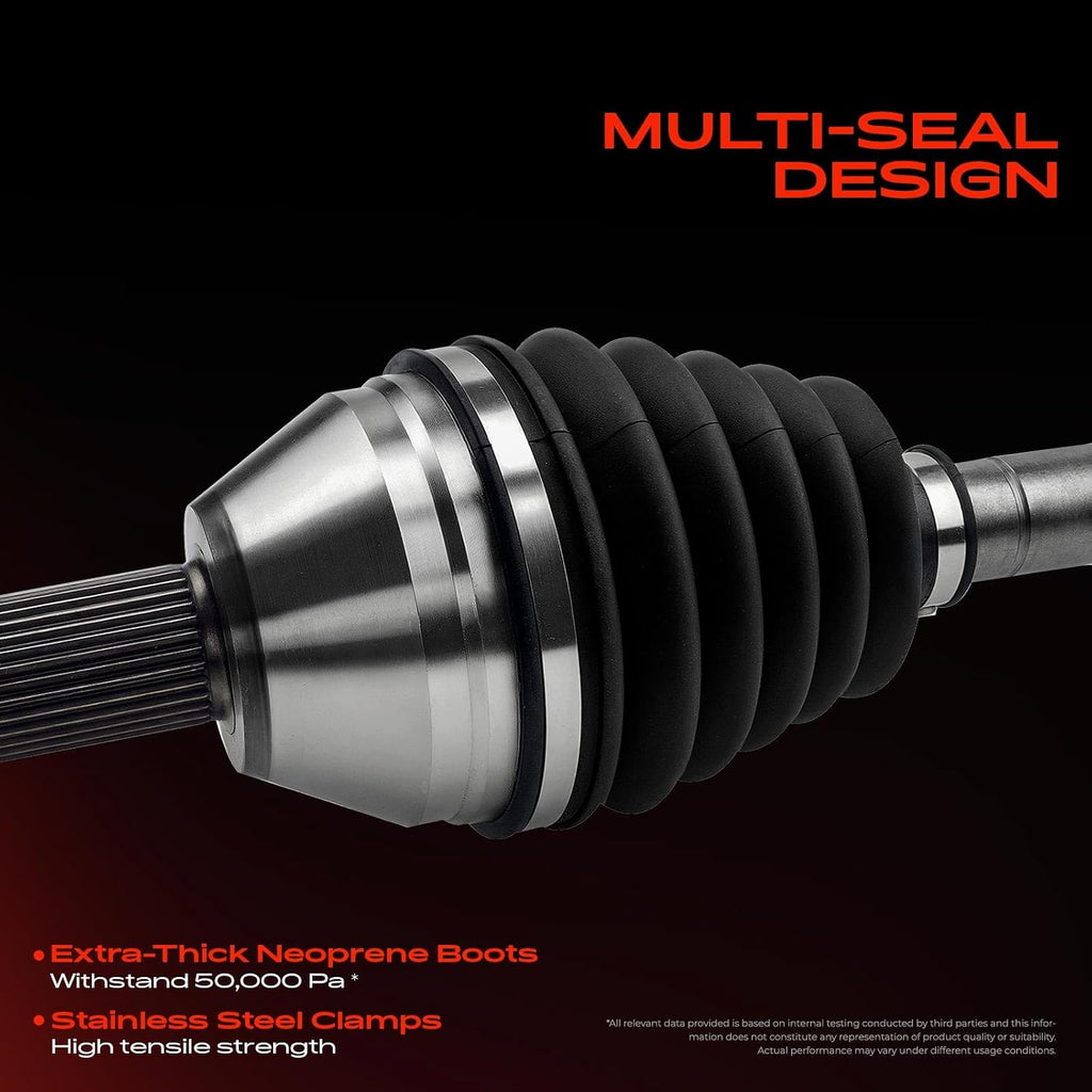 A-Premium Set of 2 Front CV Axle Shaft Assembly