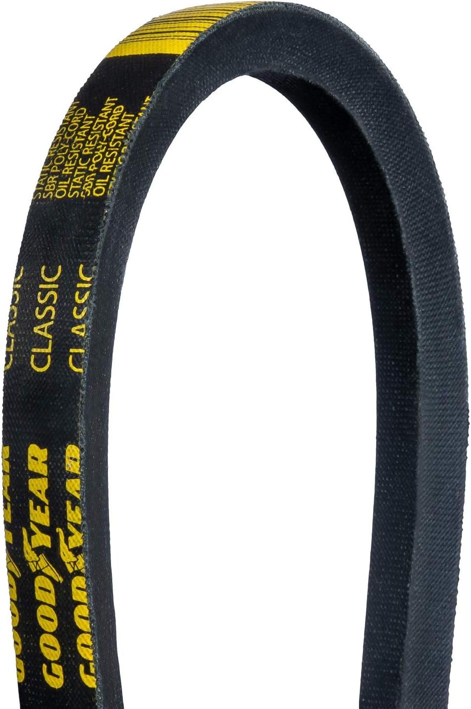 Goodyear Belts B98 Classical Wrapped V-Belt, 101" Outside Circumference