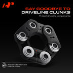 A-Premium Drive Shaft Coupler Flex Joint Propshaft Coupling with Accessory