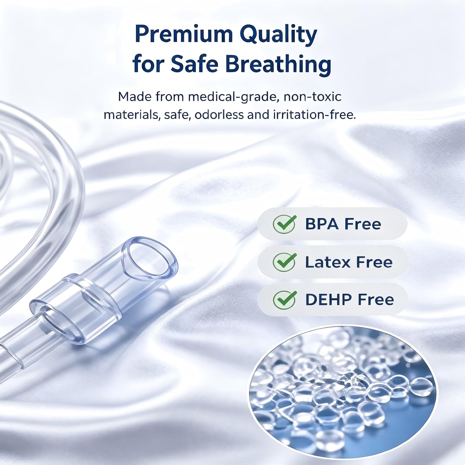 Nasal Cannula for Oxygen Concentrator, 16ft Oxygen Tubing Reusable Soft