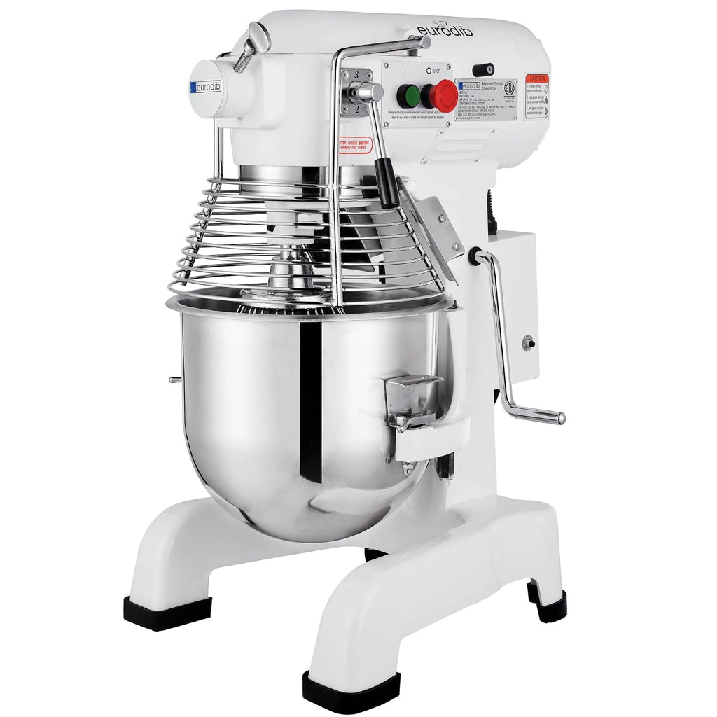 M20 ETL 20 Quart Commercial Planetary Stand Mixer, Bench Model, White, 110v