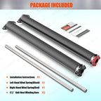 Garage Door Torsion Springs 2" Pair, 0.218X2 X29,Replacement Kit
