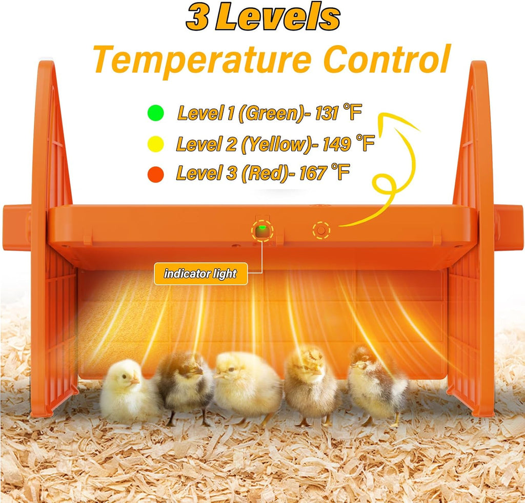 Chick Brooder Heater Plate for Baby Chicks, Ducklings & Poultry