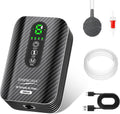 Large Capacity Rechargeable Aquarium Air Pump, Silent Dual Mode Portable Aerator with Universal Clip for Fish Tanks