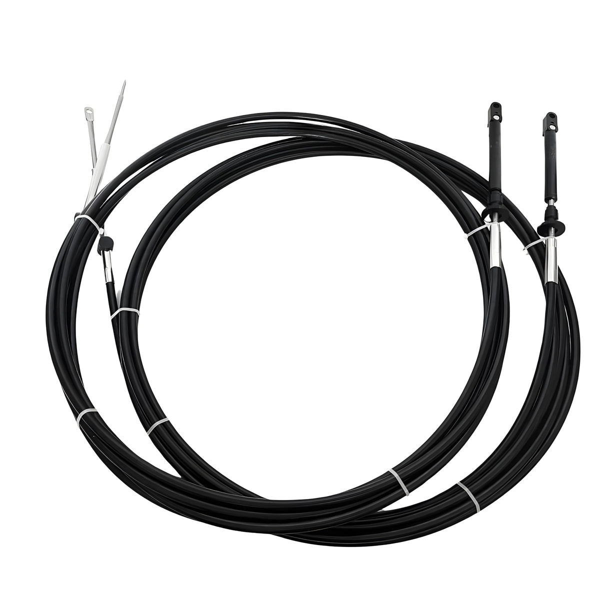 17FT Throttle Shift Remote Control Cable 0173117 2pcs For BRP OMC Johnson/Evinrude