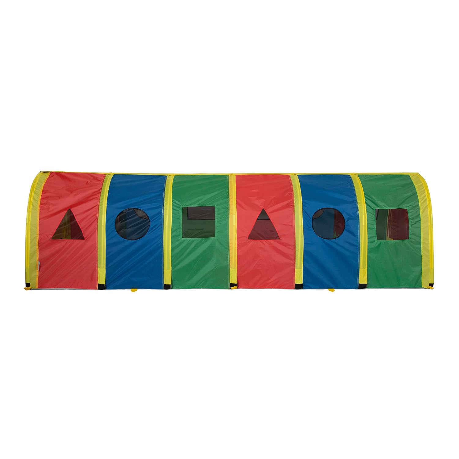95200 Kids Super Sensory 9-Foot D Style Institutional Crawl Play Tunnel, 9' x 30" x 30", Multicolored