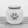 Pet Urn for Dogs Cats 2.76 Inch Small Urn for Pet Ashes Cremation Keepsake Urns Ceramic Mini Urns for Ashes Pet