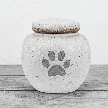 Pet Urn for Dogs Cats 2.76 Inch Small Urn for Pet Ashes Cremation Keepsake Urns Ceramic Mini Urns for Ashes Pet