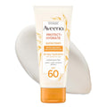 Aveeno Protect + Hydrate Sunscreen Lotion for Body & Face with Prebiotic Oat, SPF 60 Broad Spectrum Sunscreen