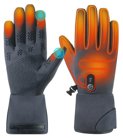 Heated Gloves for Men Women, Rechargeable and Soft