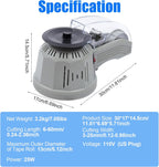 Electric Automatic Rotary Tape Dispenser Tape Rotary Disc Cutting Machine