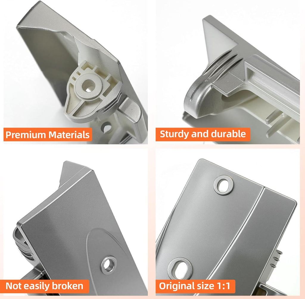 RF267AERS RF268ABRS RF266AERS Freezer Door Handle Cap Set Fit for Samsung