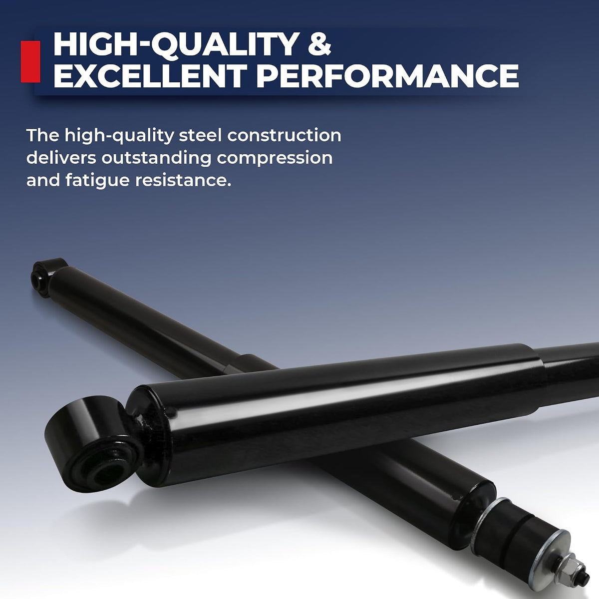 MOSTPLUS Rear Pair Complete Struts Spring Compatible with 2013-2017 Honda Accord Replaces 172984 Rear Shock Absorbers Coil Spring