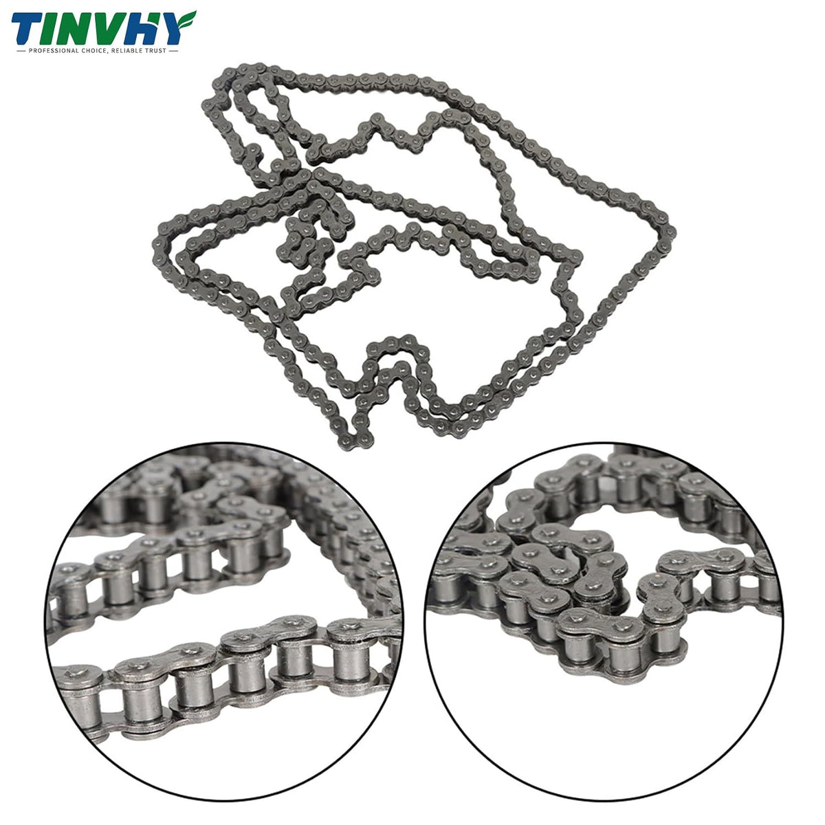 40 Roller Chain 10 Feet with 2 Connecting Links