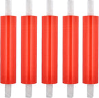 Orange Stretch Wrap, 20 Inch x 1000 Feet/Roll, 80 Gauge, 4 Pack
