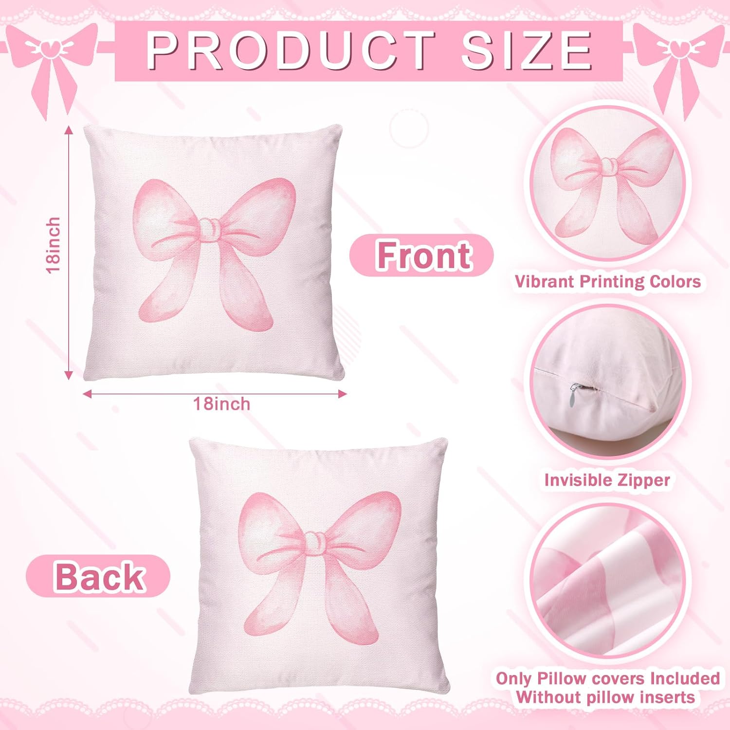 Baby Pink Bow Crib Bedding Set 3 Pcs Crib Set Baby Blanket, Fitted Sheet, Pillowcase Soft Flannel Nursery Bedding for