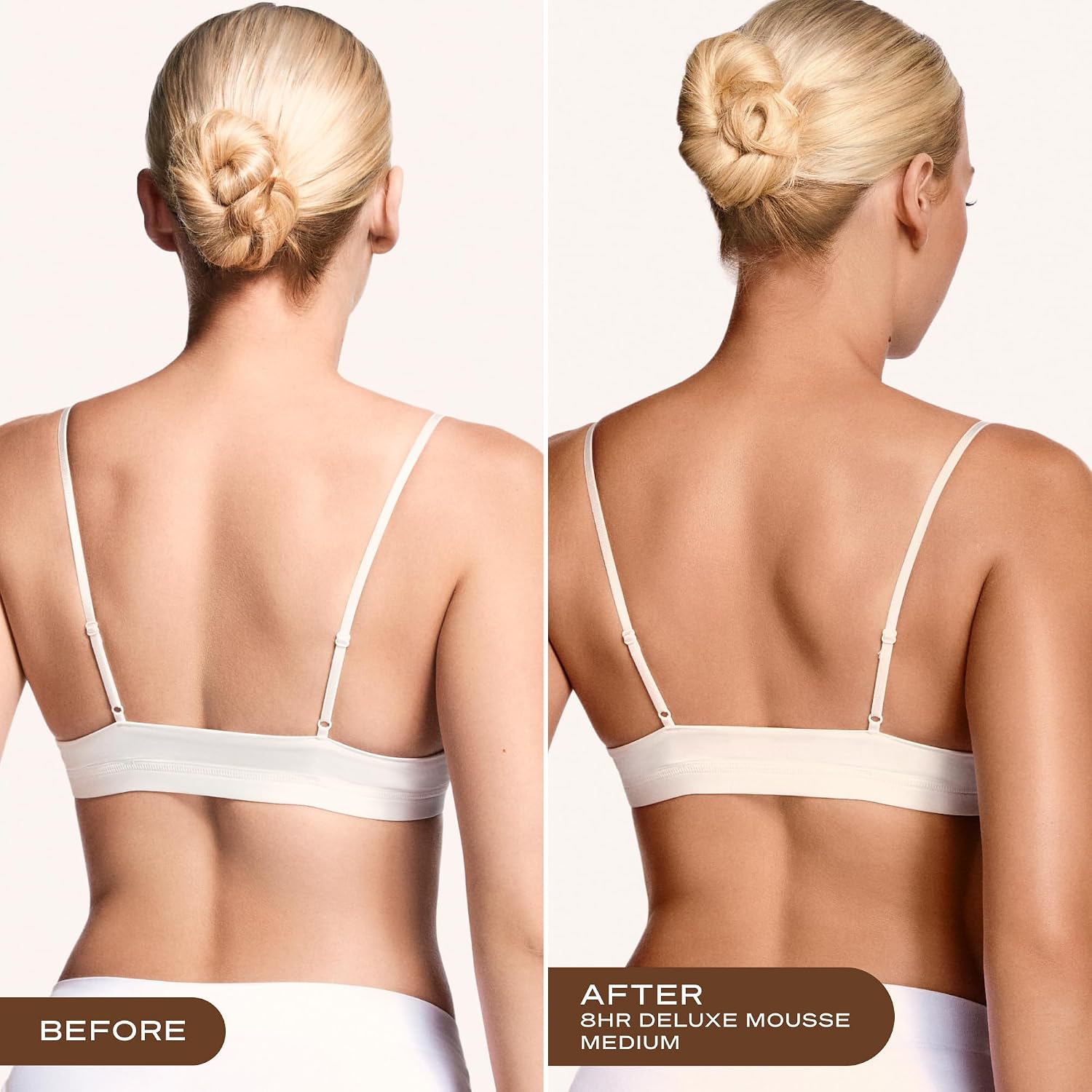 Deluxe Self Tanning Bronzing Mousse, Medium - Streak Free, Professional Quality Sunless Tanning - Up to 5 Self Tanner