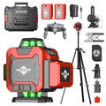 weiddw Laser Level Kit, Plastic & Aluminum, Tripod, Dual Battery, Long Life
