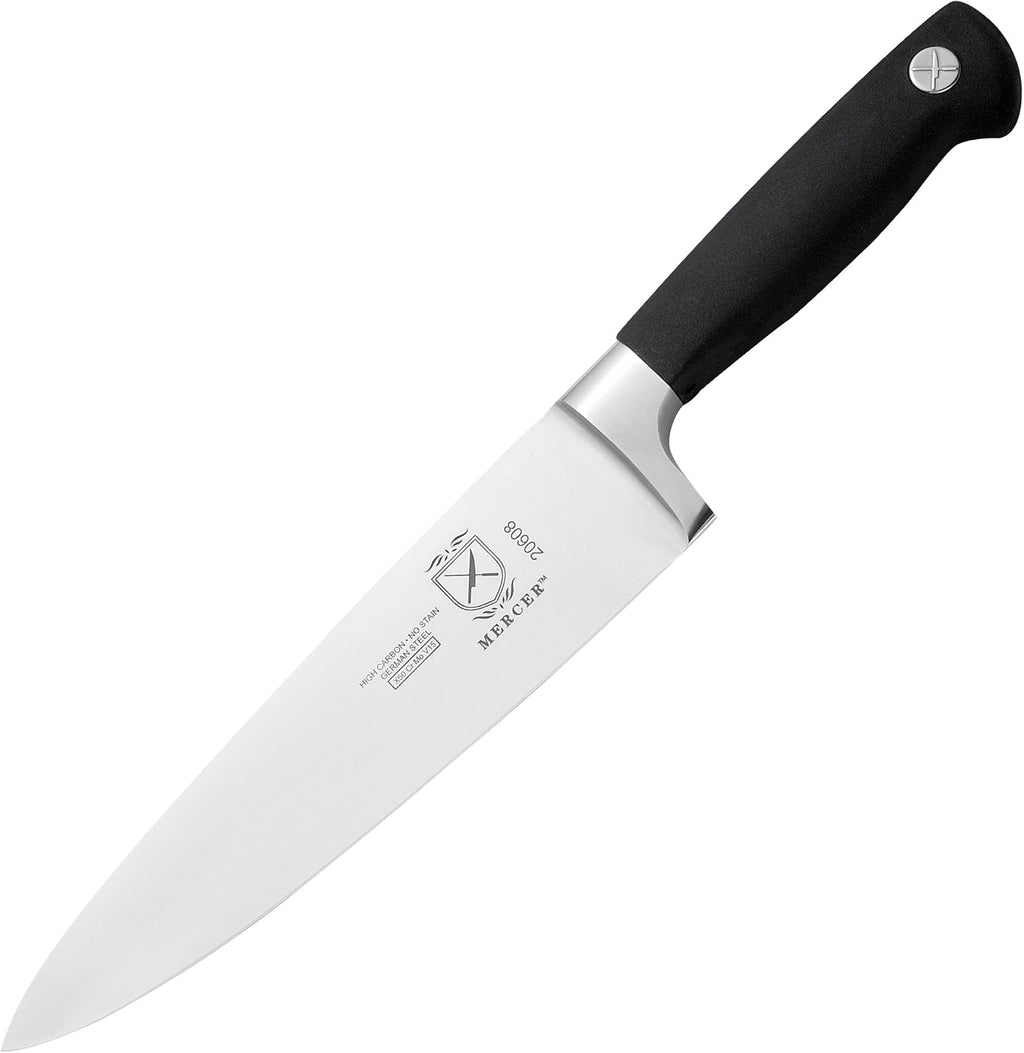 M20608 Genesis 8-Inch Chef's Knife,Black