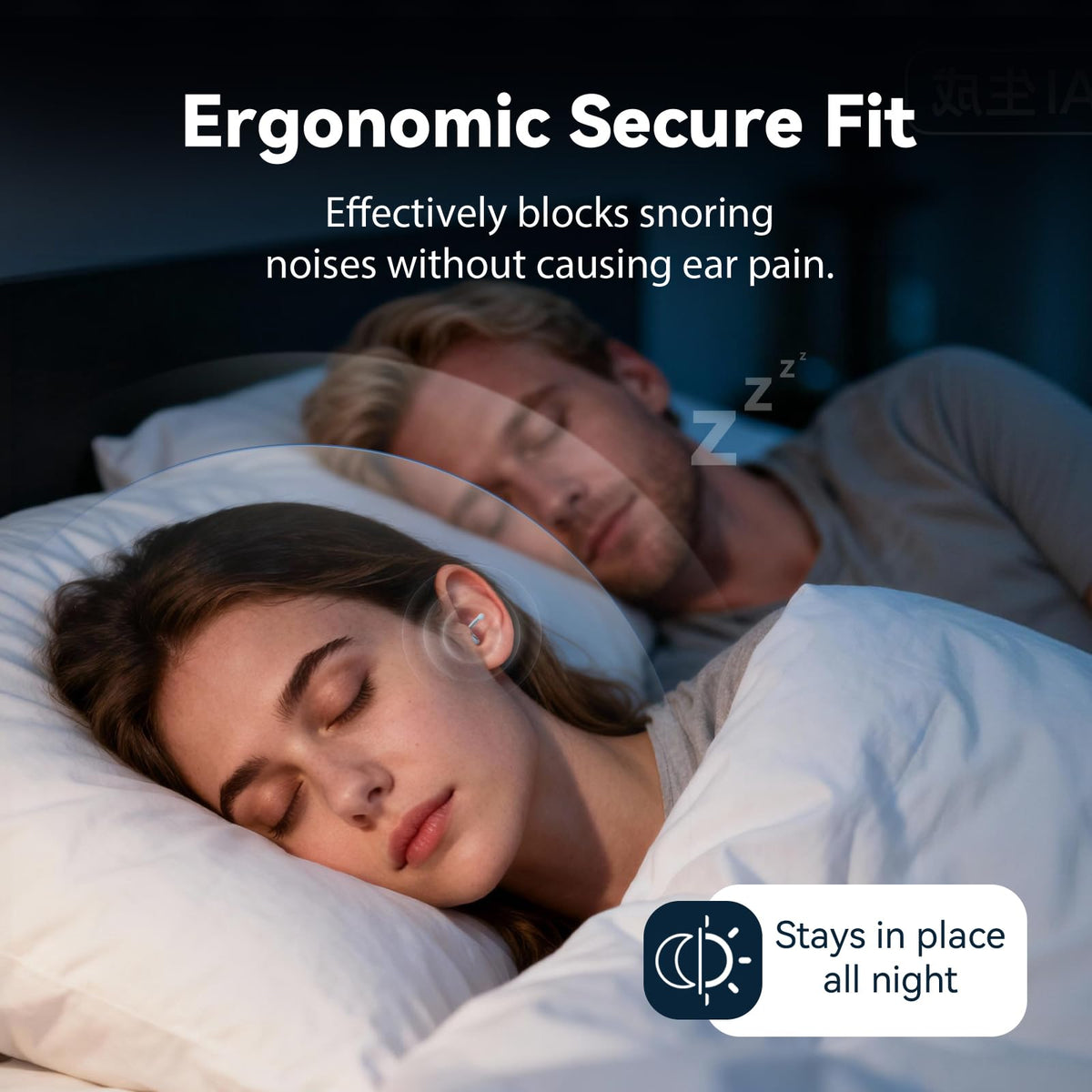 Ear Plugs for Sleeping,Reusable Noise Cancelling Ear Plugs