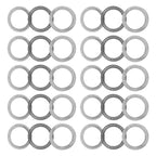 uxcell AXK5070 Thrust Needle Roller Bearings with Washers 50mm Bore 70mm OD 3mm Width 10pcs